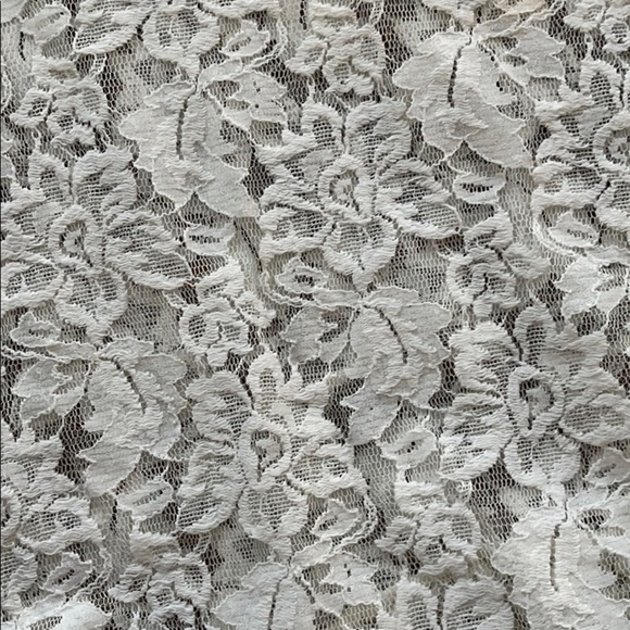 Free People Flowy White Floral Lace Blouse - Picture 6 of 14